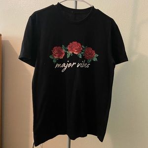 Forever 21 | Major Vibes | Small | Black Shirt